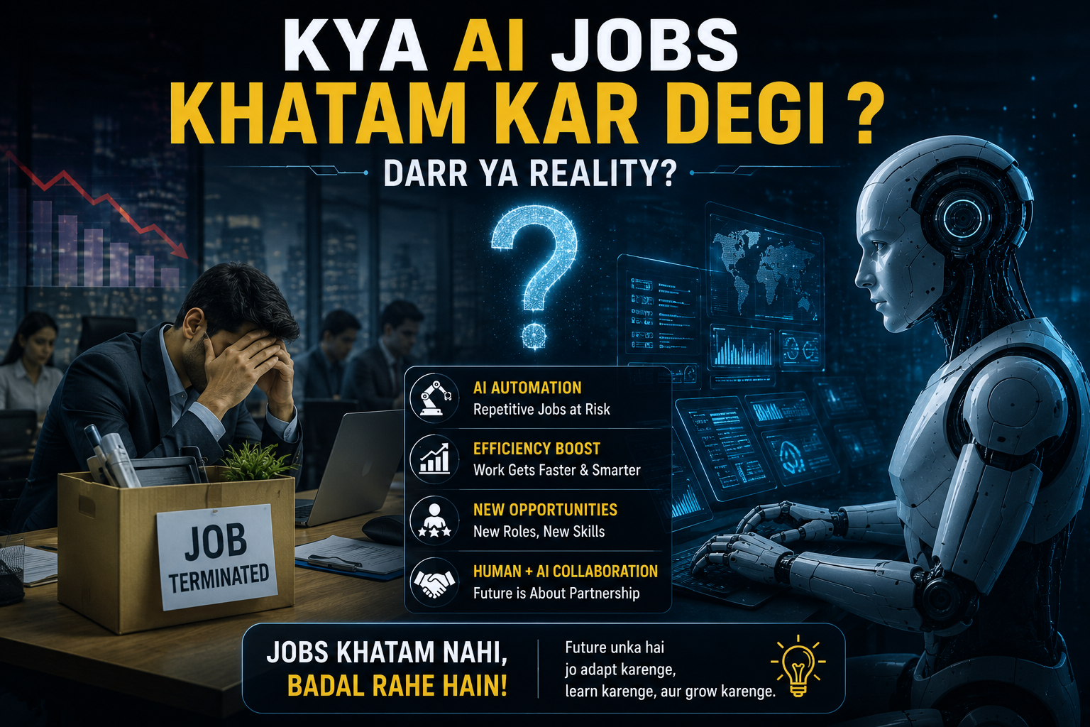 kya aane vale time me Ai jobs cheen legi ya khatam kar degi
