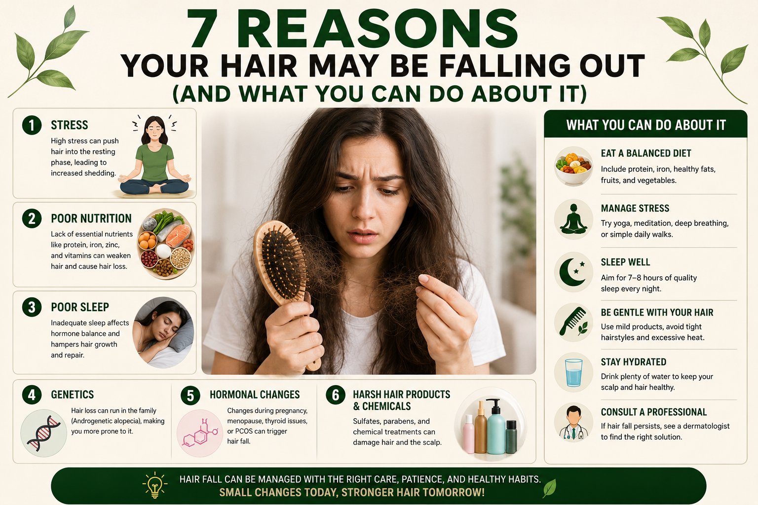 7 reasons your hair may be falling out