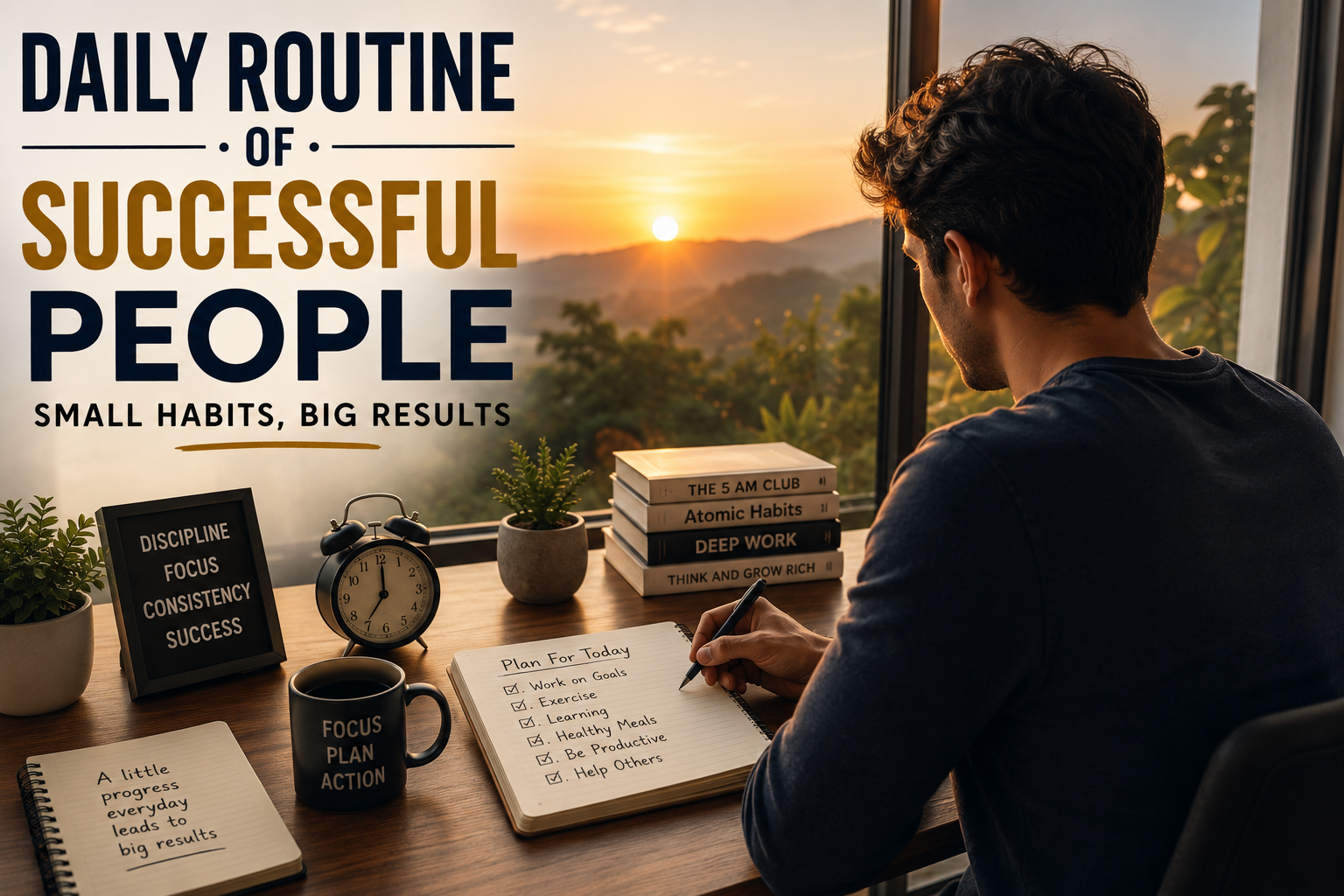 Daily Routine of Successful People: 8 Simple Habits That Lead to Success