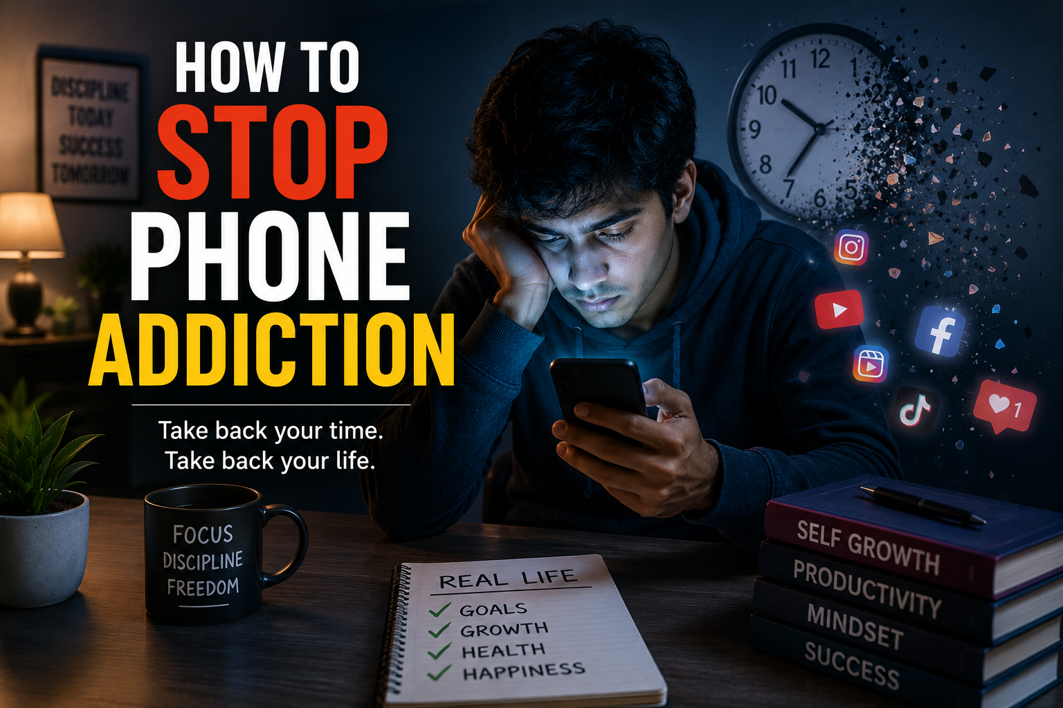 How To Stop Phone Addiction And Take Back Your Time