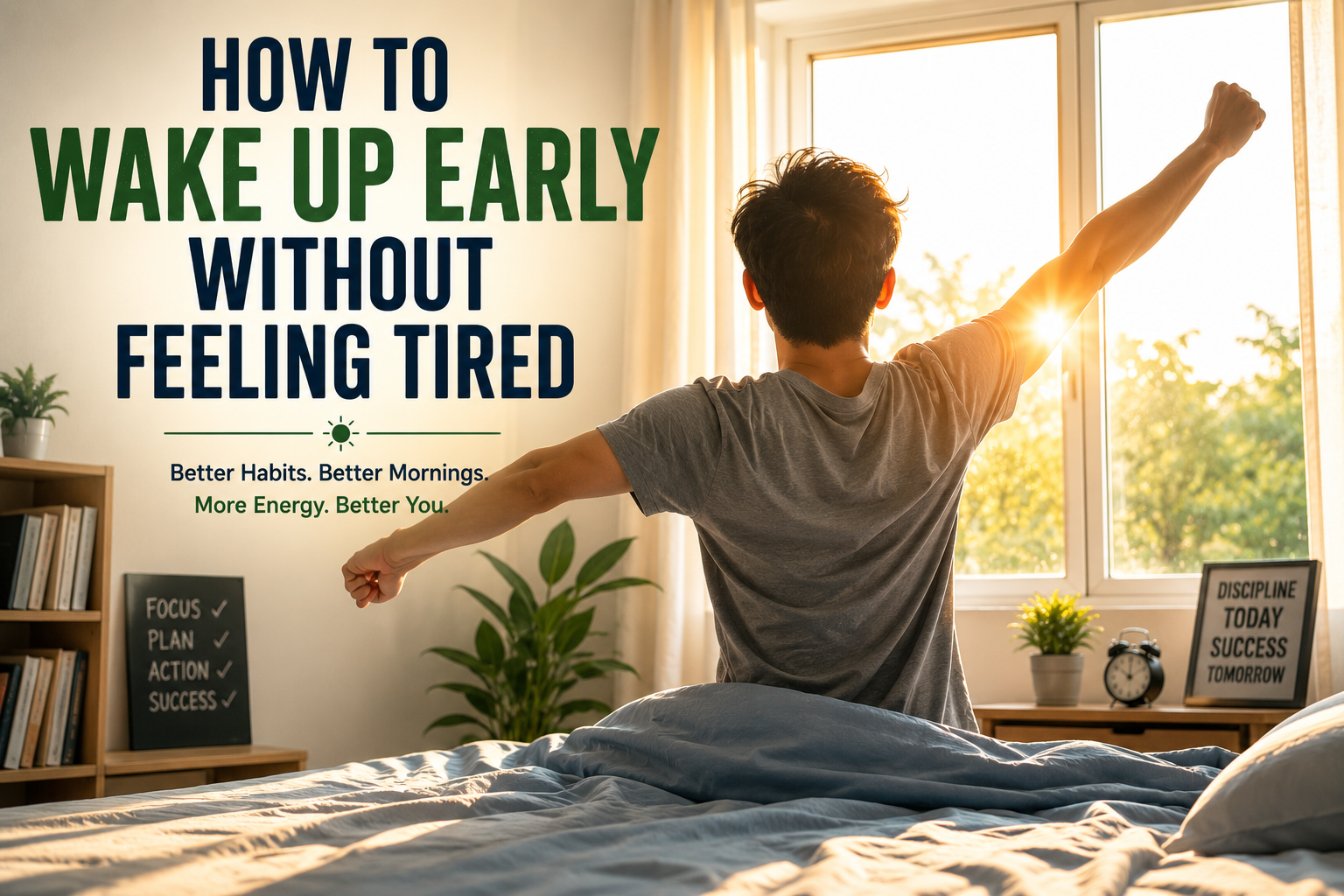 How To Wake Up Early Without Feeling Tired Every Morning