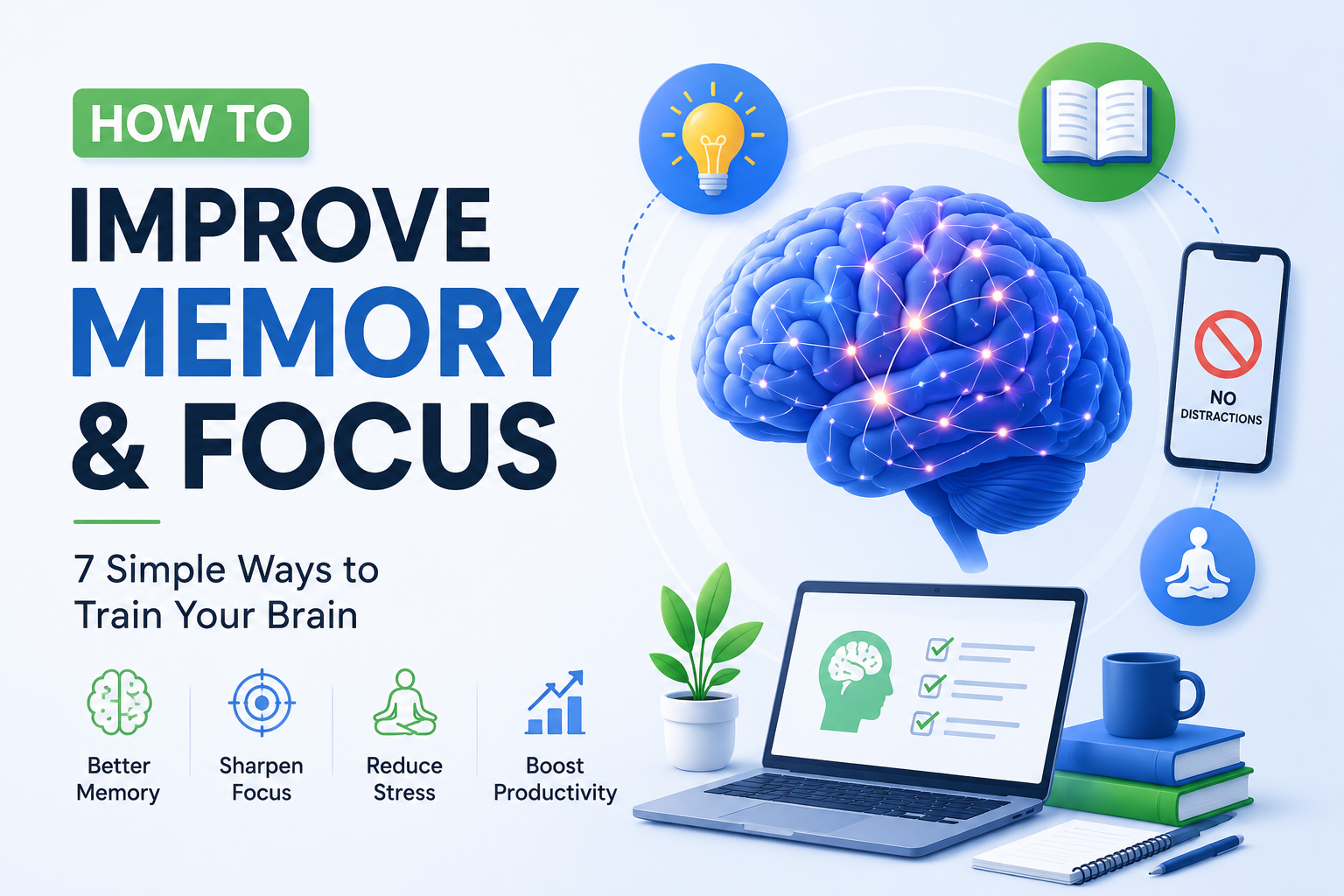 How to Improve Memory and Focus: 7 Simple Science-Backed Tips