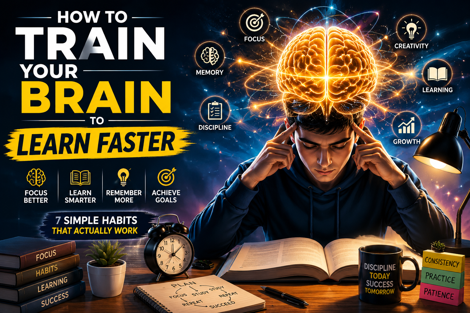 How to Train Your Brain to Learn Faster: 7 Simple Habits That Actually Work
