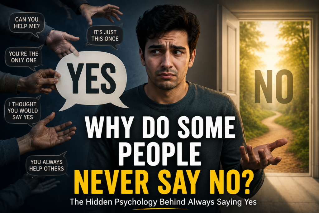 Why do some people never say no psychology explained
